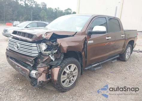 2017 Toyota Tundra Platinum 5.7L V8 from USA, damaged, VIN 5TFAW5F17HX637048